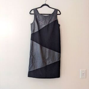 Elegant Black and Gray Women's Dress